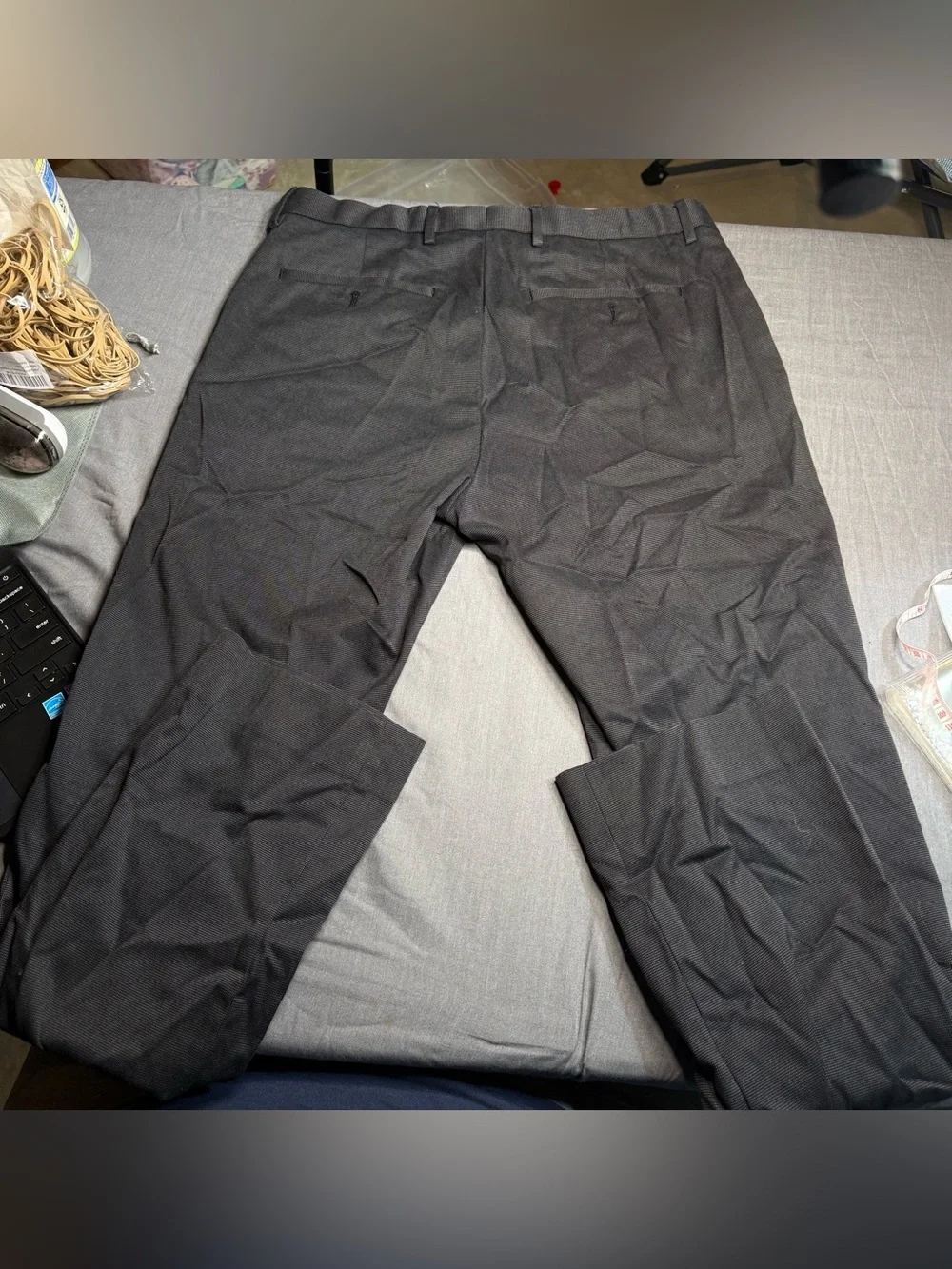 Banana Republic charcoal Gray Men's Dress Pants - Tailored Straight
